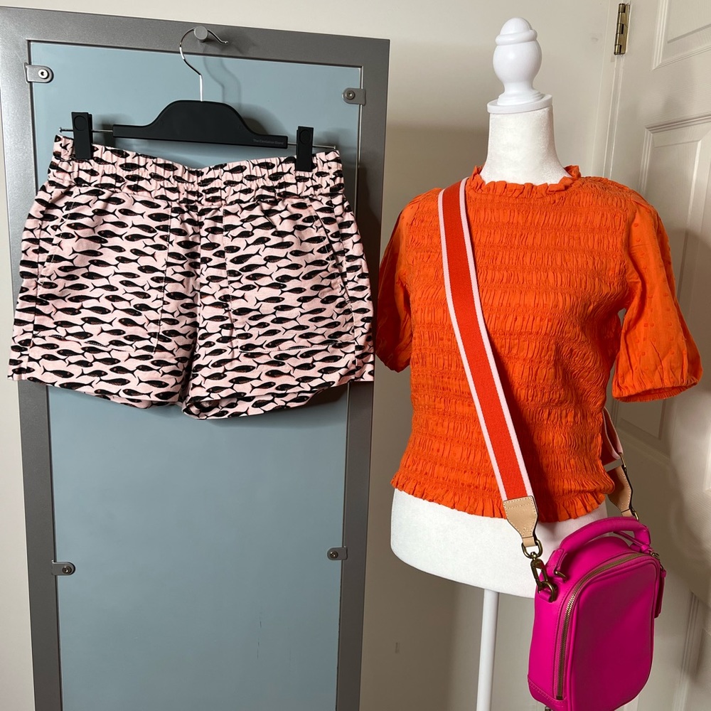 J. Crew Pull-on Minnow Fish Shorts